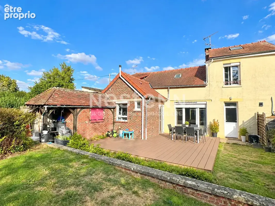 Maison Chaumont En Vexin 5 pièce(s) 114 m2 + dépendance + 1200 m² terrain - photo 2