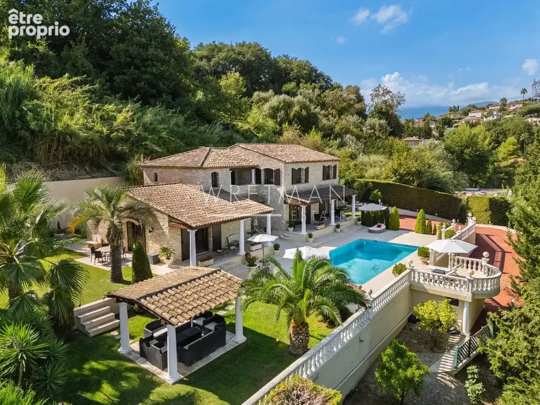 Sublime villa de caractère avec piscine et vues panoramiques – Cagnes-sur-Mer - photo 2