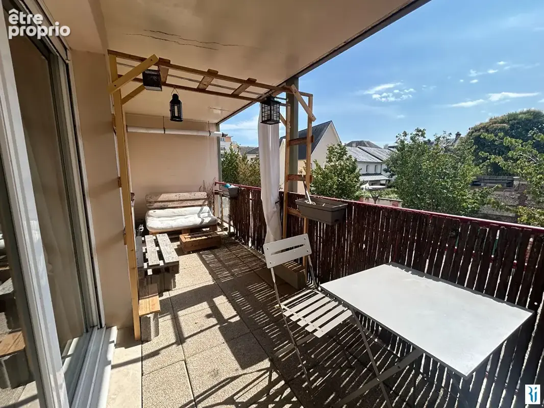 A vendre Rouen Rive Gauche F3 63m²  balcon parking - photo 10
