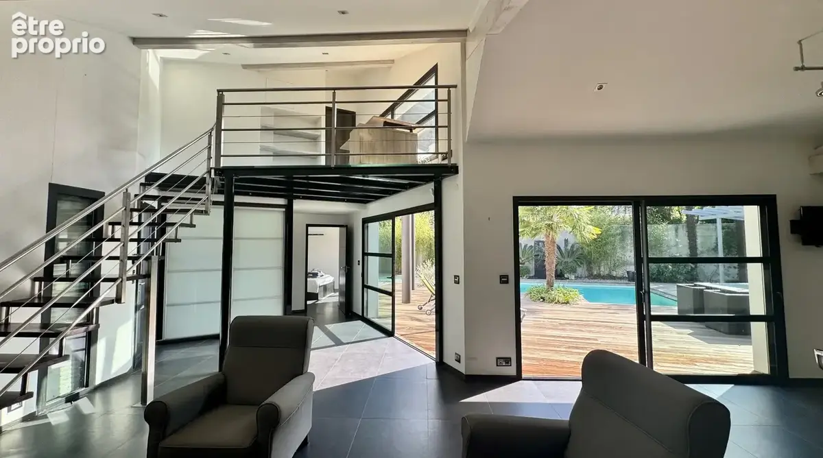Villa d'architecte de type t5 de 136 m2 avec piscine - photo 11