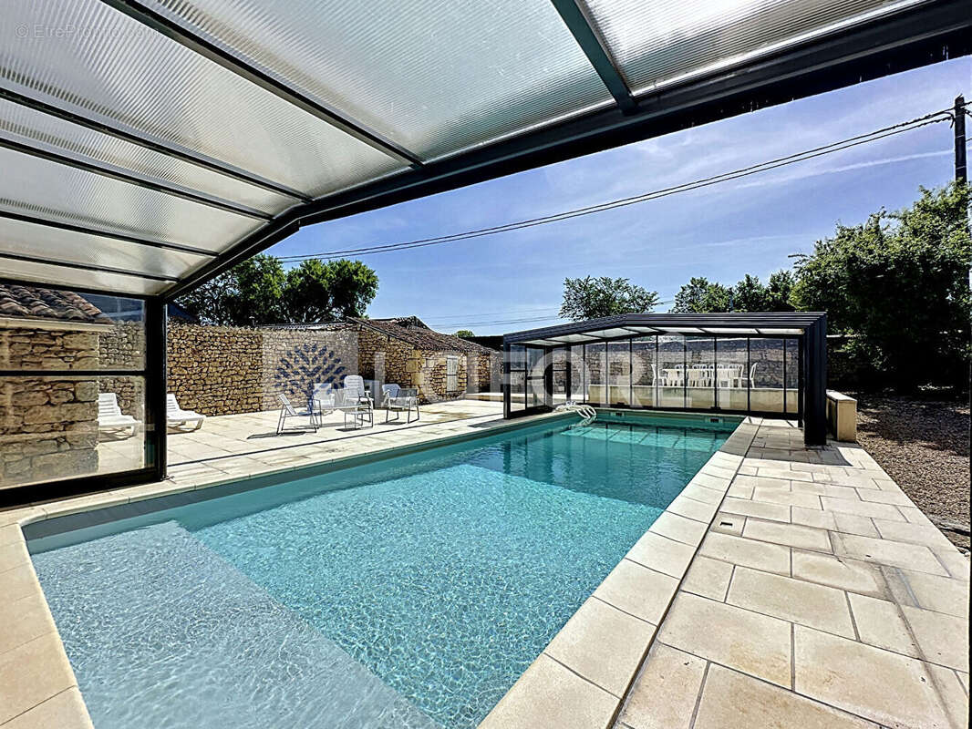 Maison en pierre avec piscine - photo 3