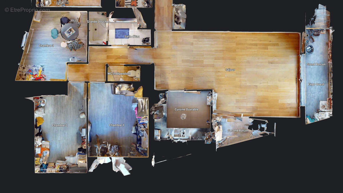 Appartement à PARIS-19E