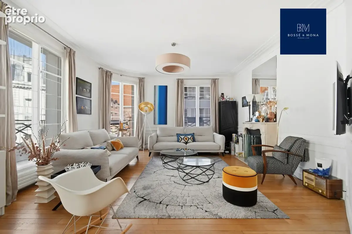 Appartement 3 chambres - très bon état - 300m du Parc Monceau - photo 2