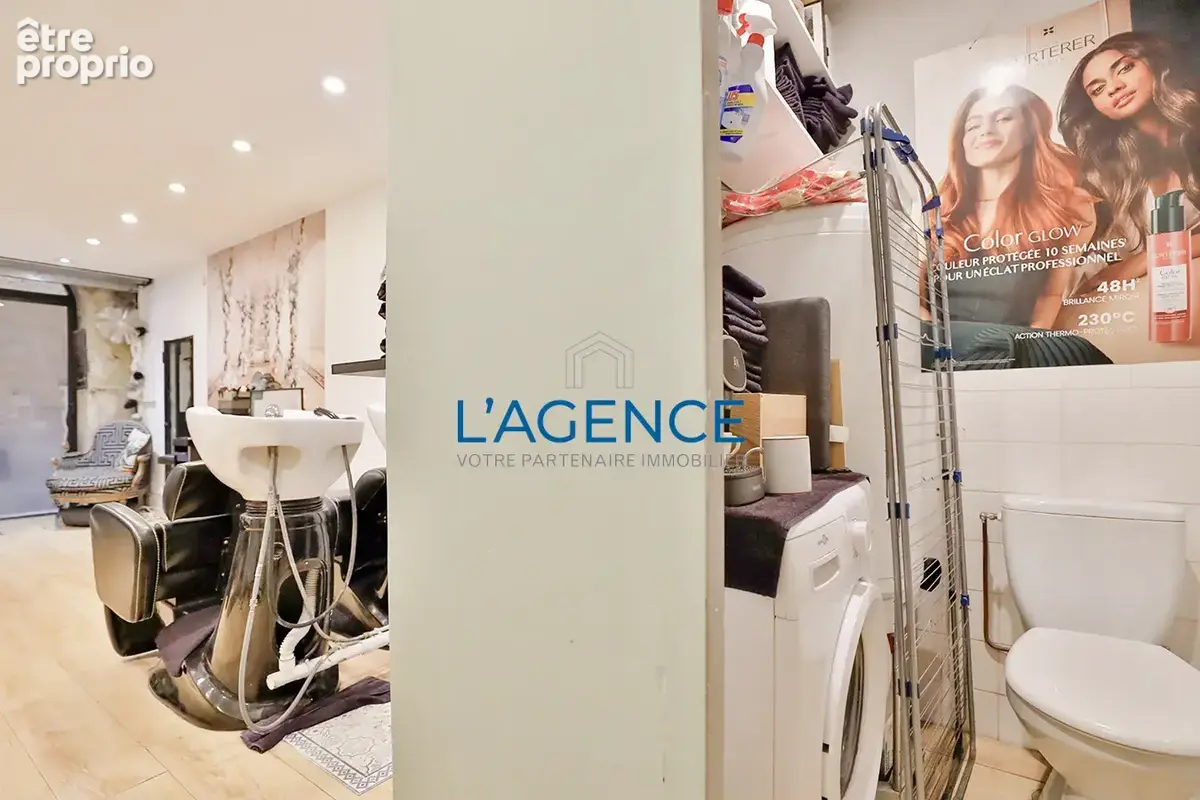 Salon de coiffure de 25,50m2  Droit au bail à céder - photo 4