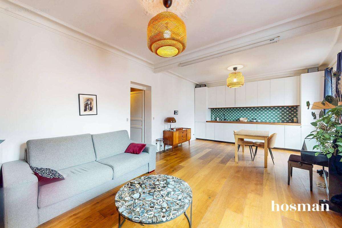 Buttes-Chaumont - 2 pièces de 51 m2 - Lumineux - Rue Rampal, Paris - Coup de coeur - photo 3