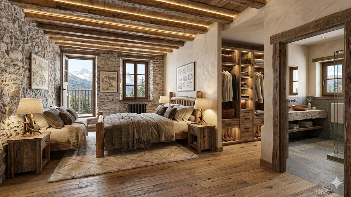 MAISON de maître à rénover - Briançon versant Sud - photo 12