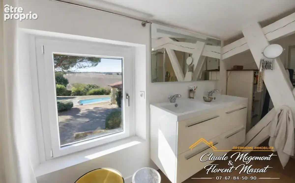 Maison de Maître – 358 m² – vue Pyrénées – à vendre 8 pièces LAVAUR (81) - photo 19