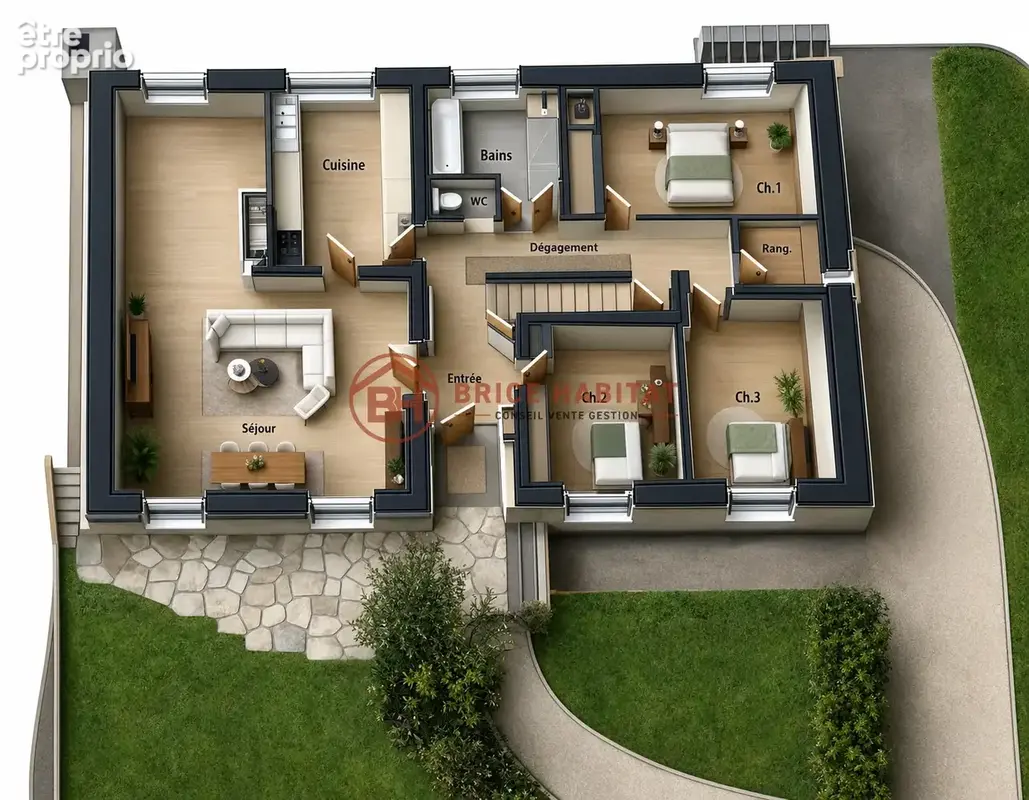 Maison 8 chambres jardin - photo 12