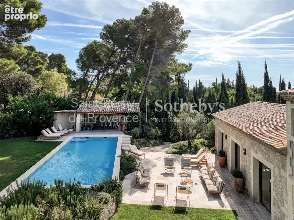 Maussane les alpilles - propriete de caractere renovee vue dominante et centre a pieds - photo 6