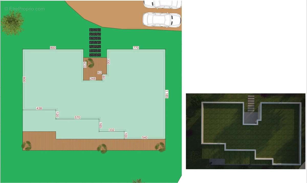 Terrain de 2000 m² avec permis purgé - photo 6