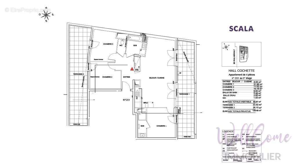 Appartement à COGNIN