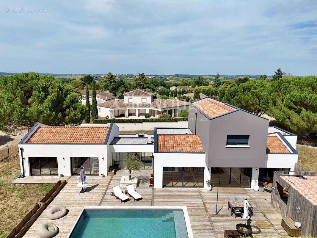 Proche de Marmande – Élégante maison d’architecte contemporaine de 4 chambres avec piscine - photo 31