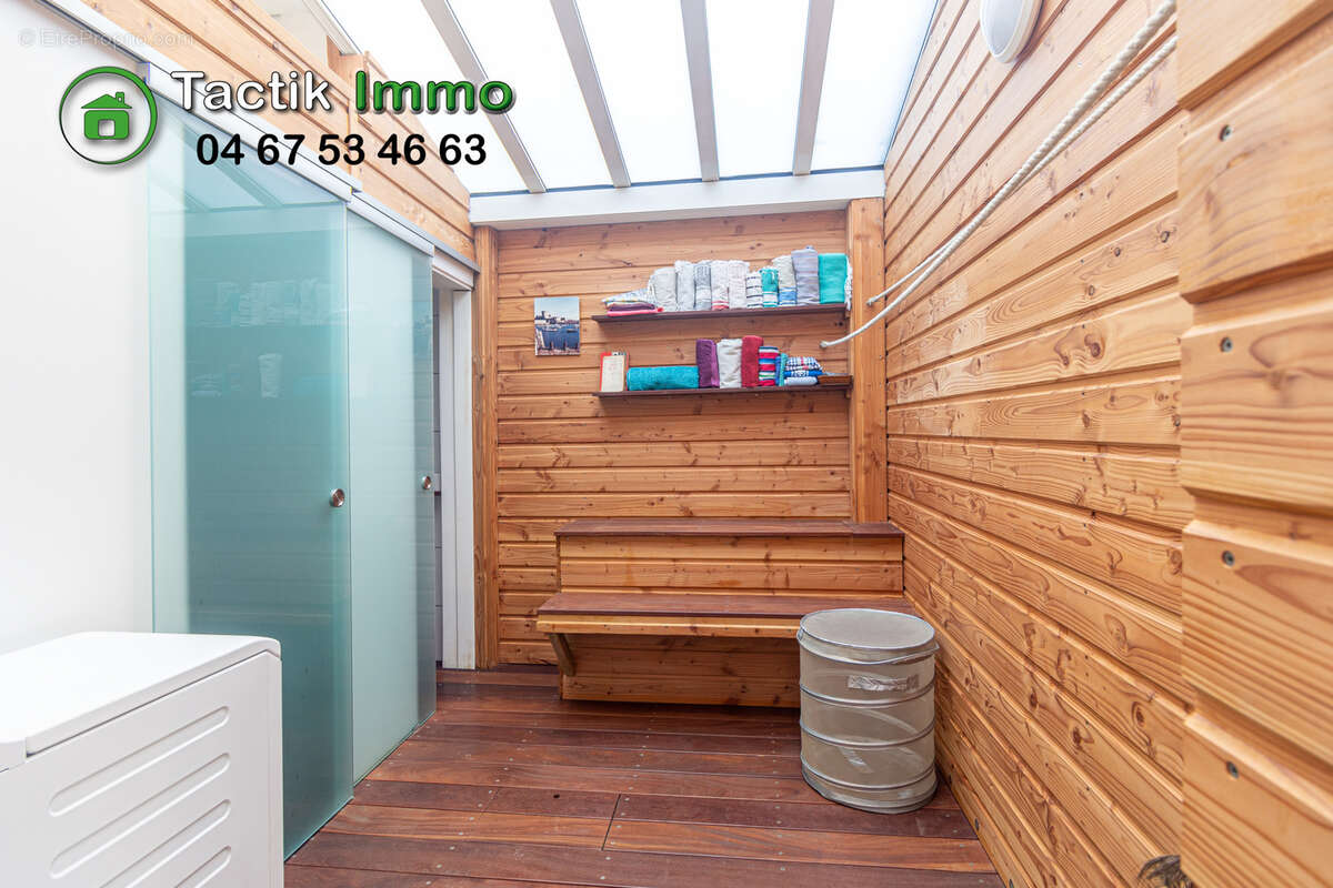 Sète, Quartier Haut, maison atypique, terrasse. - photo 10