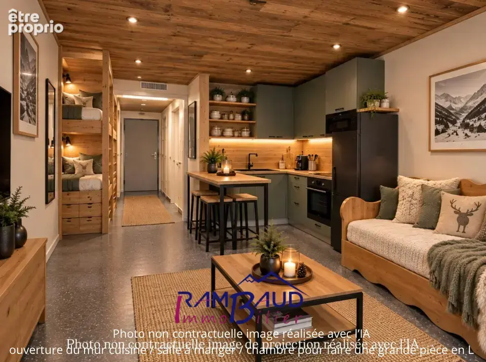 Studio - centre valloire - place de l'eglise - photo 3