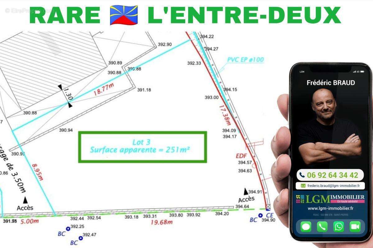 Terrain à ENTRE-DEUX