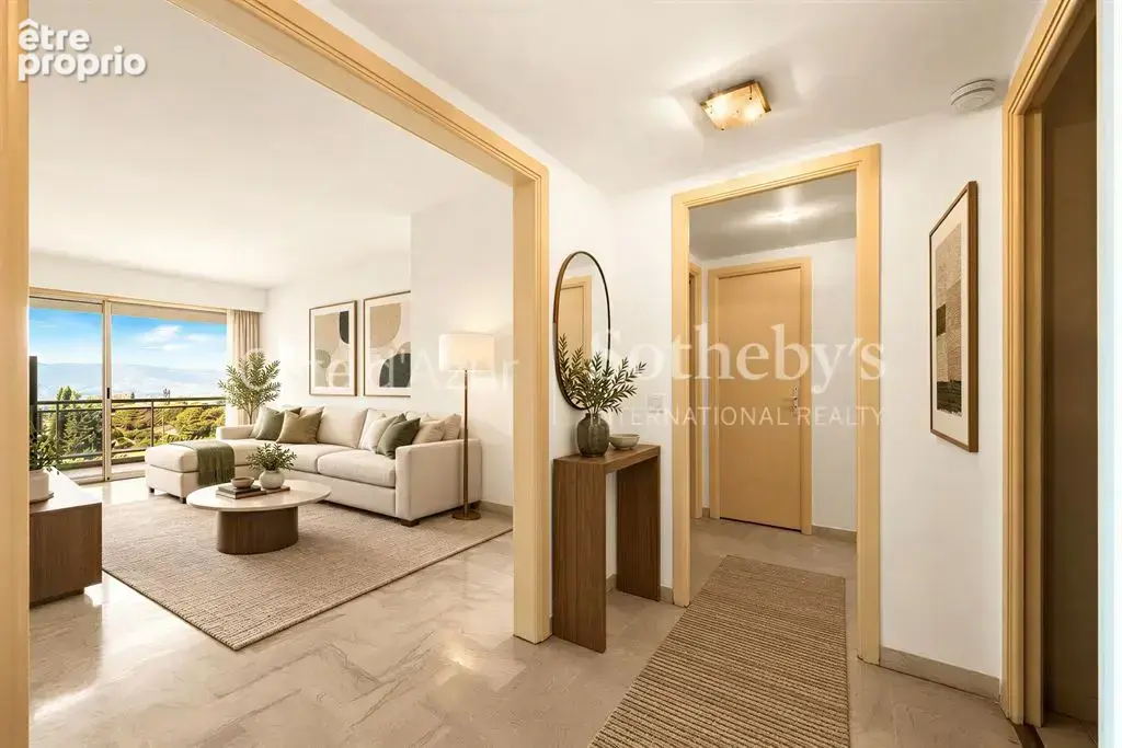 Le Cannet résidentiel, appartement à rénover avec terrasse, piscine et vue sur la mer - photo 6