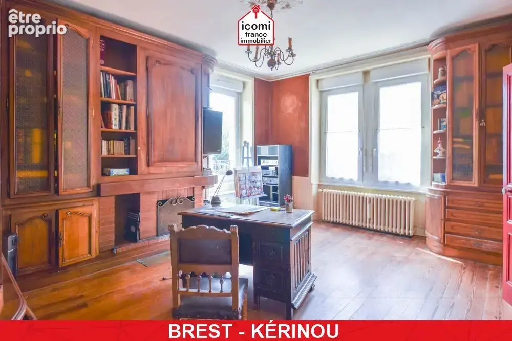 Finistere - brest (29200) - a vendre - maison de 268m2  a renover - 8 chambres - 2 caves - jardin clos arbore de 1250m² - pscine - photo 5