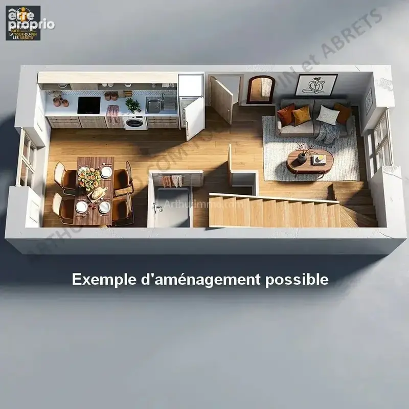 Vente Appartement Saint-andre-le-gaz(38490) 84 000ï¿œ - photo 2