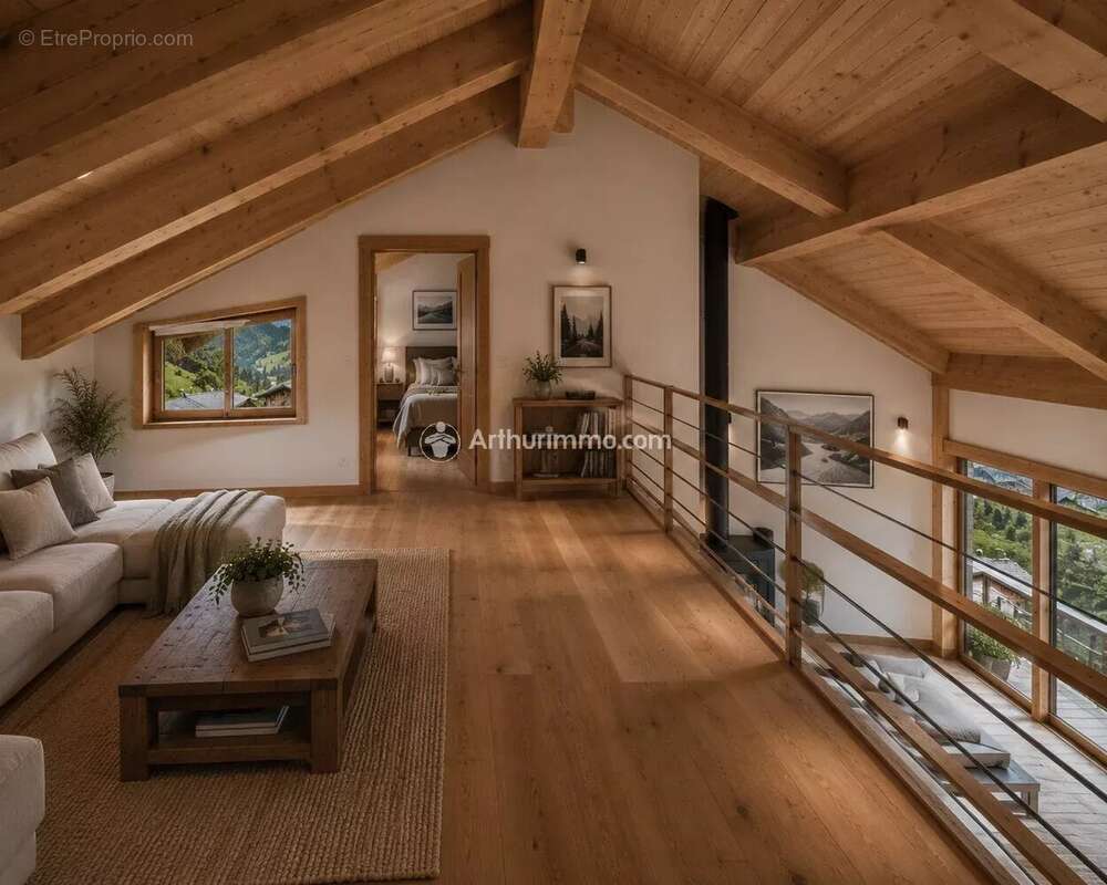 MORZINE – LES GRANGES Chalet 4 suites – Vue montagnes – À 3 minutes du centre - photo 3