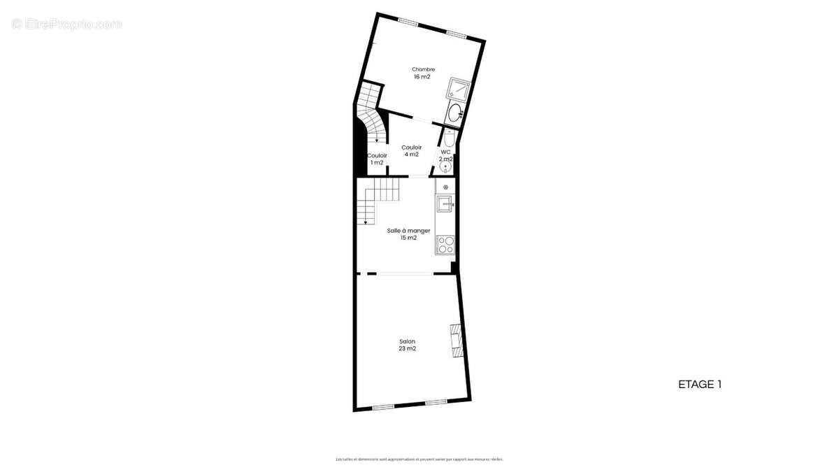 Avignon intra muros. Appartement T2 60m² - photo 5