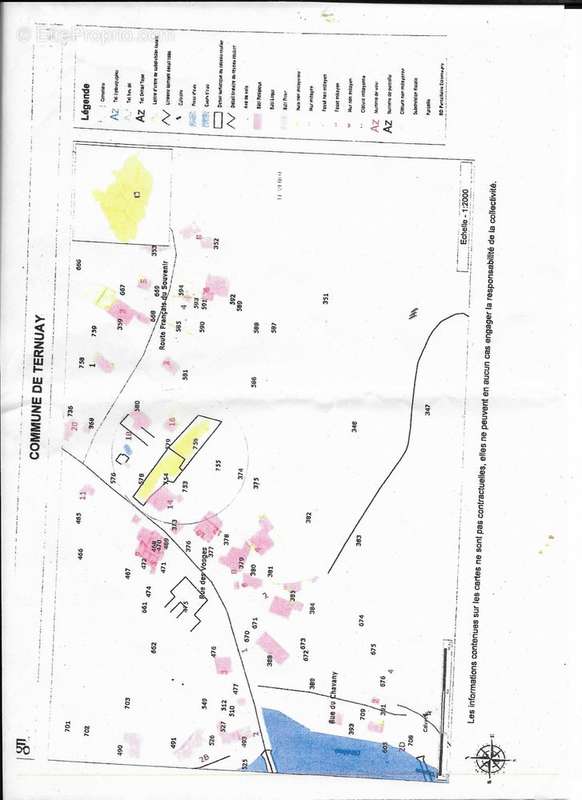 Terrain à TERNUAY-MELAY-ET-SAINT-HILAIRE