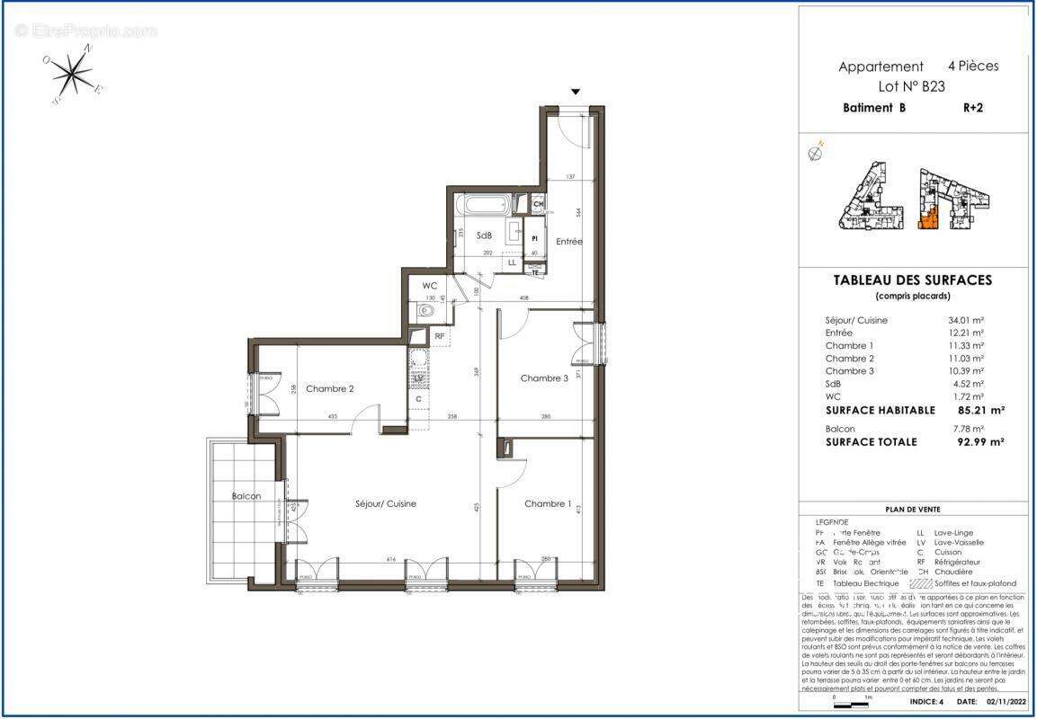 Appartement à LYON-9E