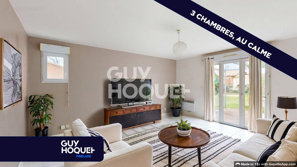 Maison à CASTRES-GIRONDE