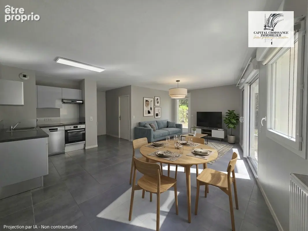 Appartement T3 avec grand jardin - PESSAC - photo 4
