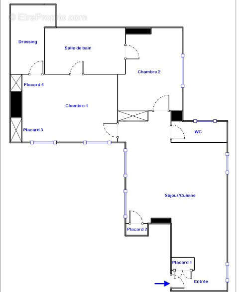 Appartement à LYON-1E