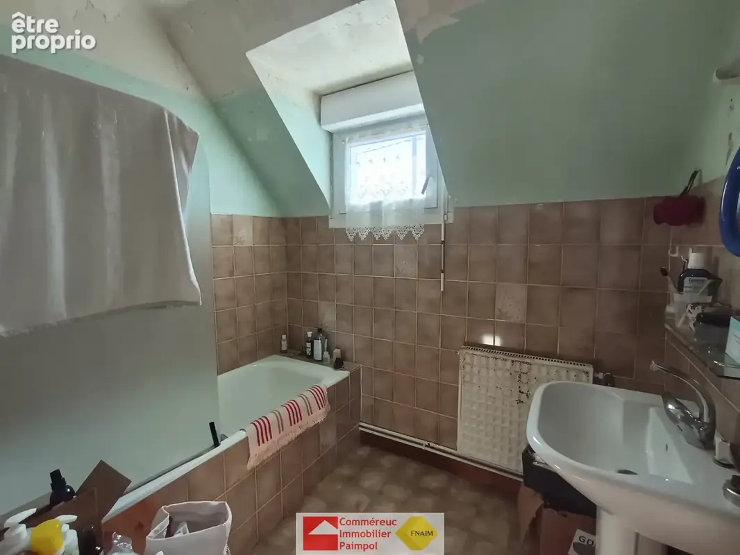 A vendre - maison 75.52 m2, terrain 558 m2, paimpol, centre ville a pied - photo 8