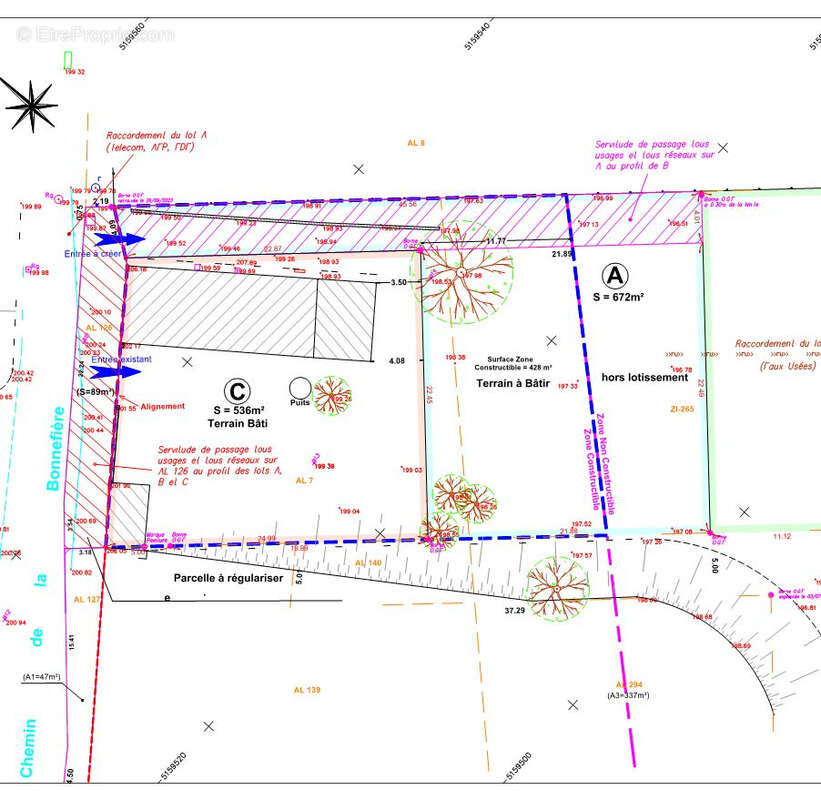 Terrain à SIMANDRES