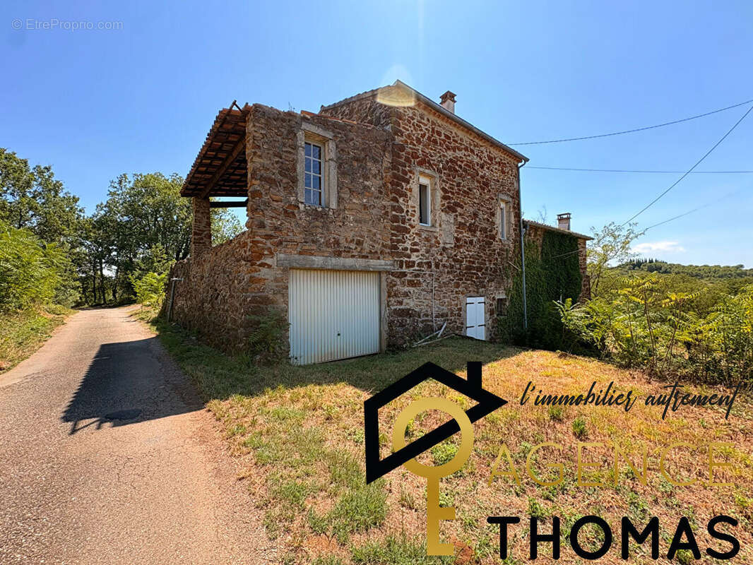 Maison en pierre 164m2 composée de deux logements Largentière - photo 4