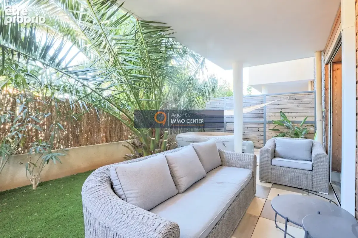 500 JD - CUERS - Pas Redon - Appartement T3 - RDJ - Terrasses - Garage double - photo 5