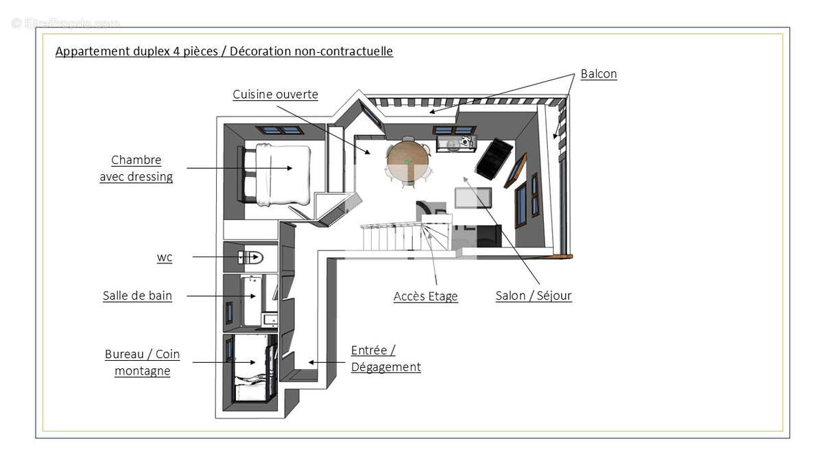 Appartement à LE GRAND-BORNAND