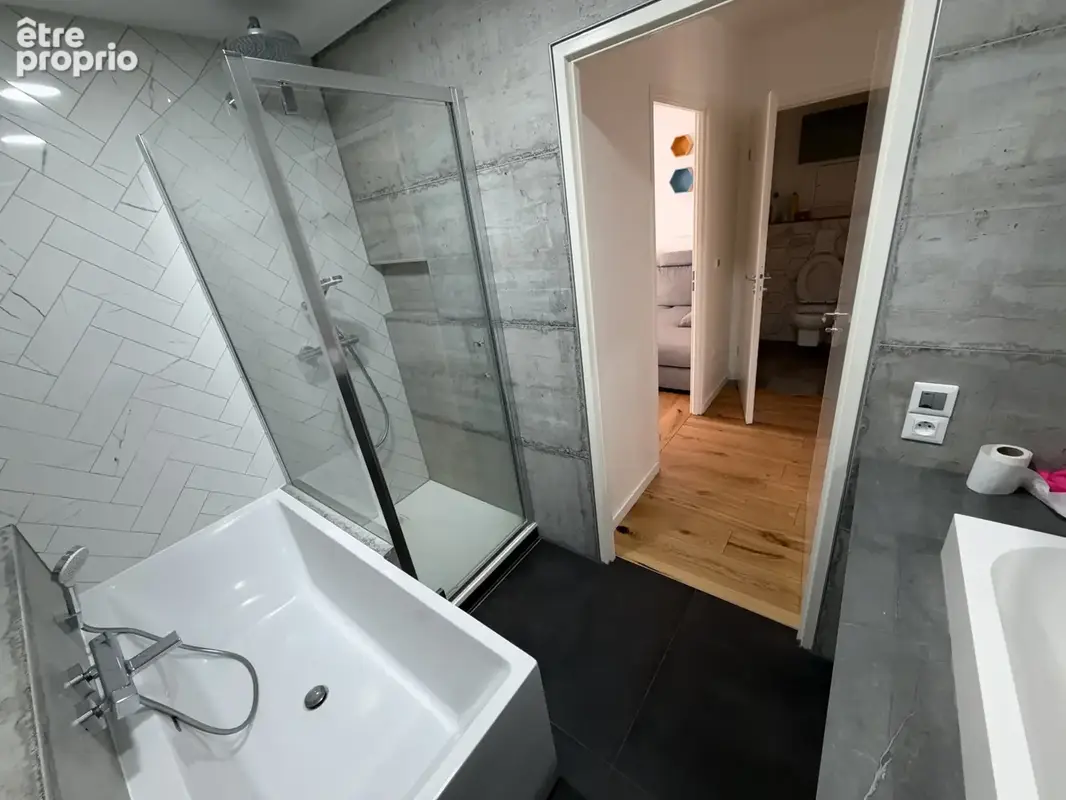 Schiltigheim   dernier etgae - 4 pièces de 79 m2 avec balcon et garage   dpe b - vente interactive - photo 12