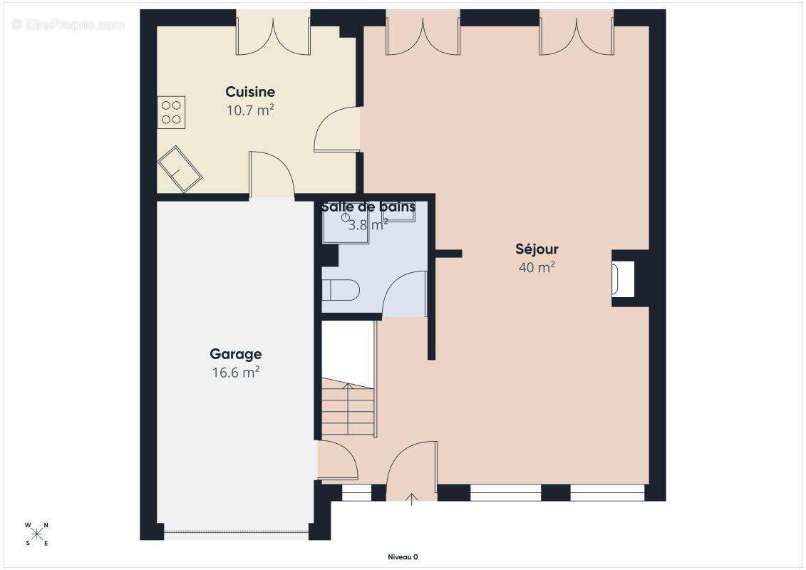 Maison familiale de 107m² avec terrasse et jardin - en vente à Versailles Porchefontaine (78000) - photo 22