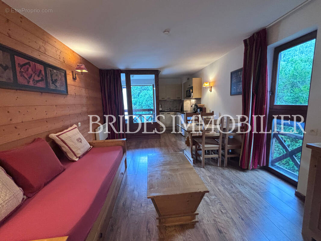 EXCLUSIVITE! Appartement 4 couchages et place de parking couverte - Casier à skis - photo 1