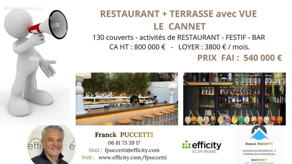 Commerce à LE CANNET