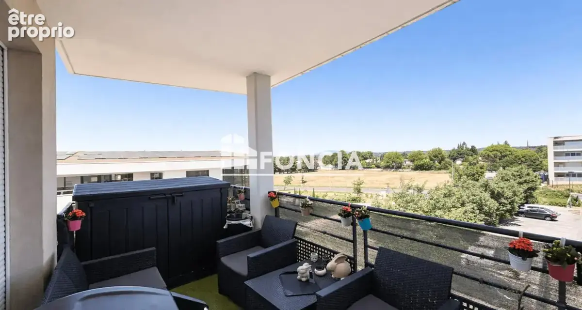 Montfavet Agroparc – T3 dernier étage avec terrasse vue dégagée et parking en résidence récente - photo 1