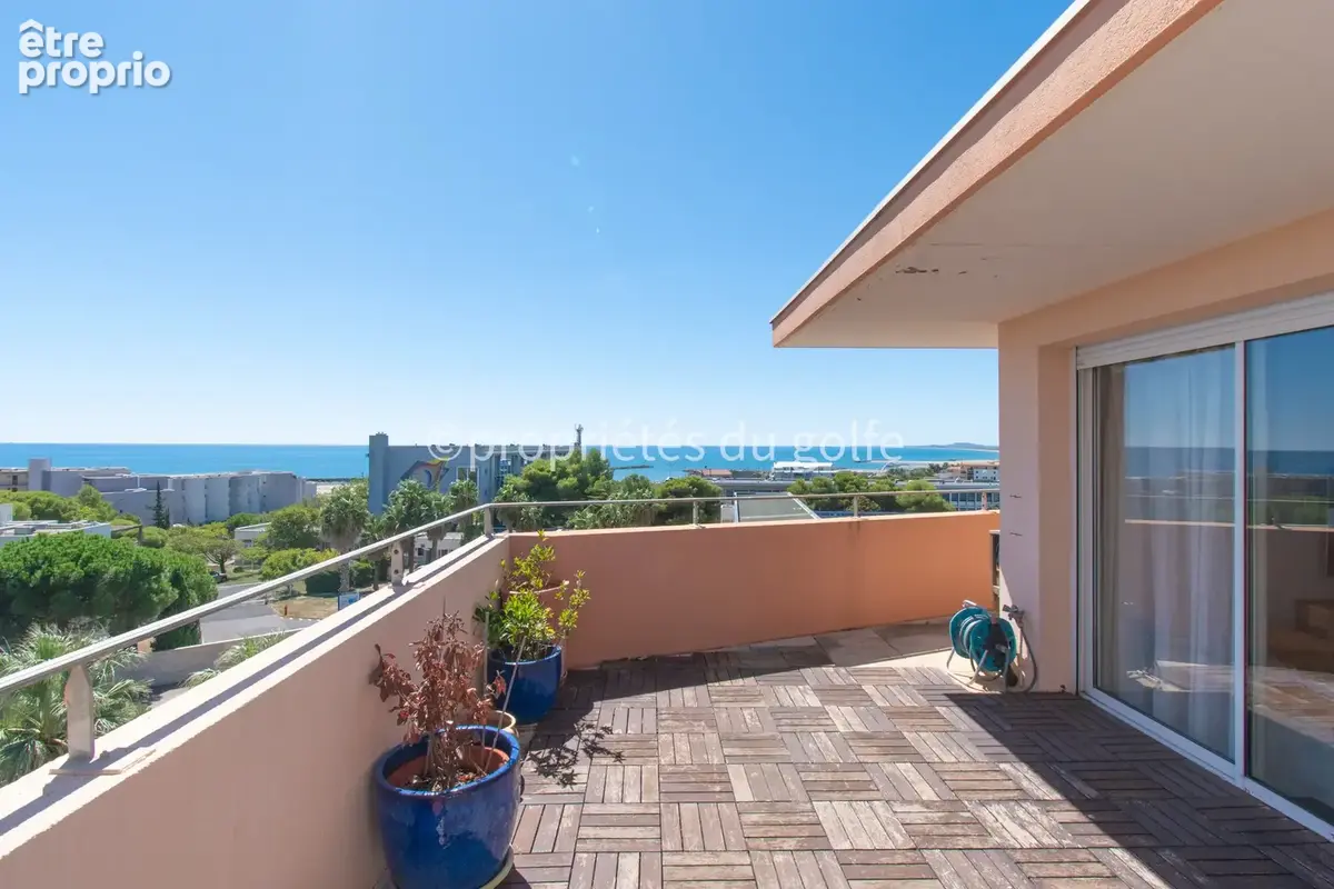 Sète-plages, dernier étage avec vue mer panoramique, - photo 16