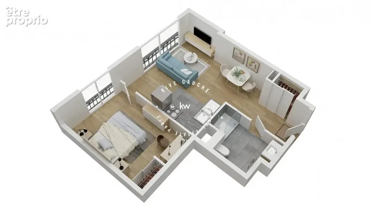 Appartement 3 pièces 66 m² à vendre à Levallois-Perret (92300) - photo 3