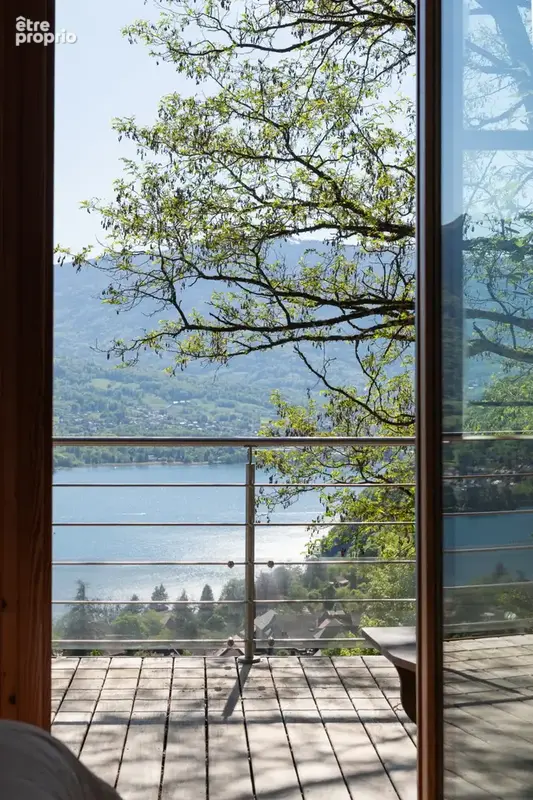 La Canopée, chalet d'architecte  surplombant le lac d'Annecy - photo 12