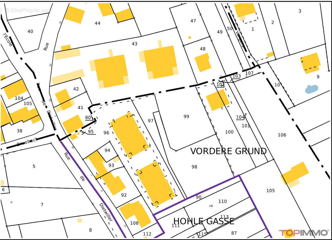 Terrain à ZIMMERSHEIM