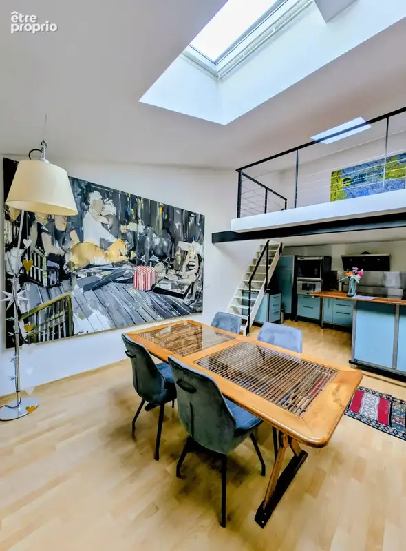 Appartement atypique t6 en duplex esprit loft centre ville de sete - photo 2