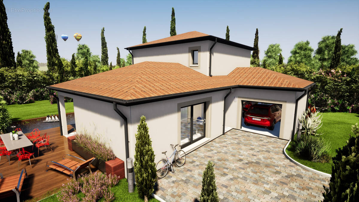 Terrain à SAINT-BONNET-DE-MURE