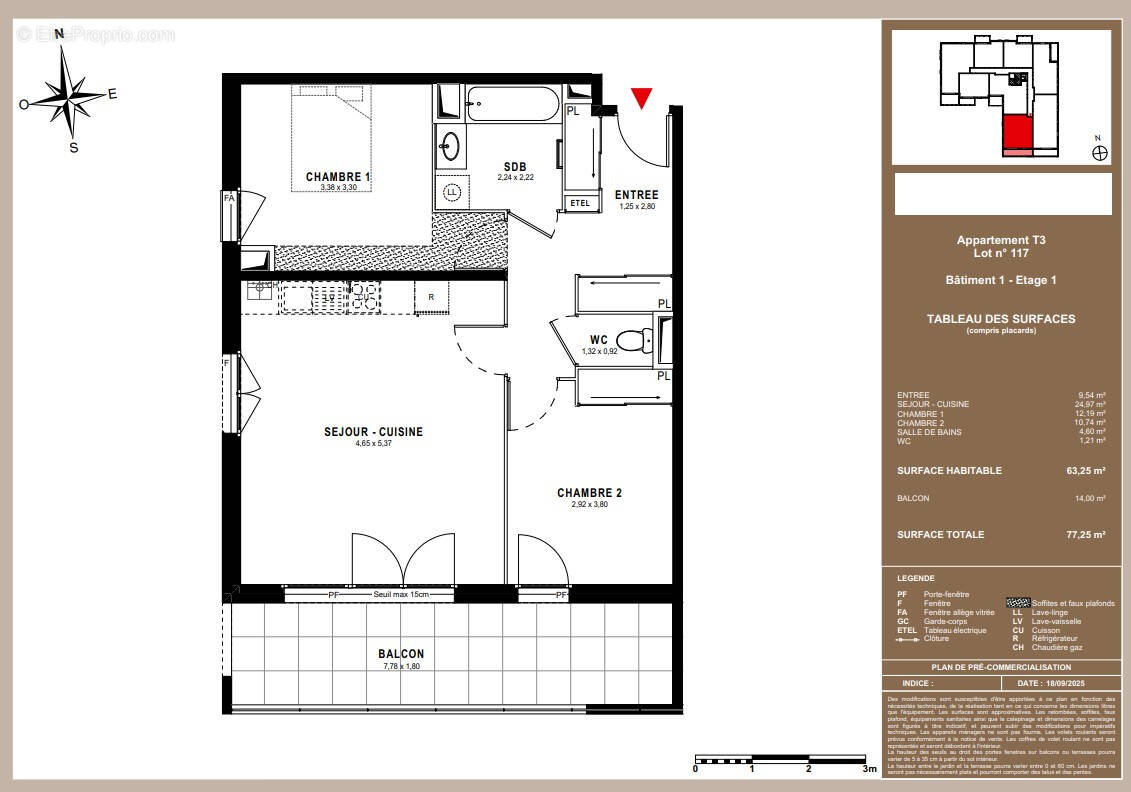 Appartement à AMBILLY