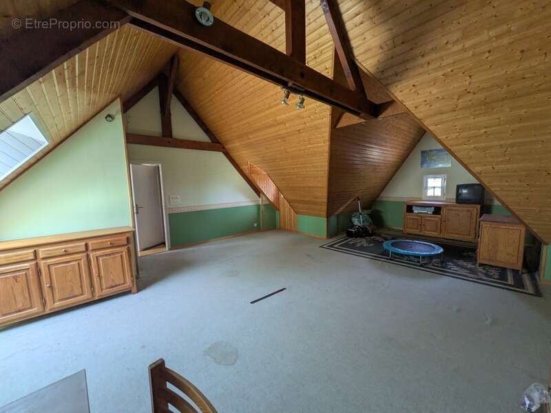 Priziac propriété composée d'une maison de type néo bretonne de 8 pieces en tres bon etat general grande dépendances parcelle de - photo 20