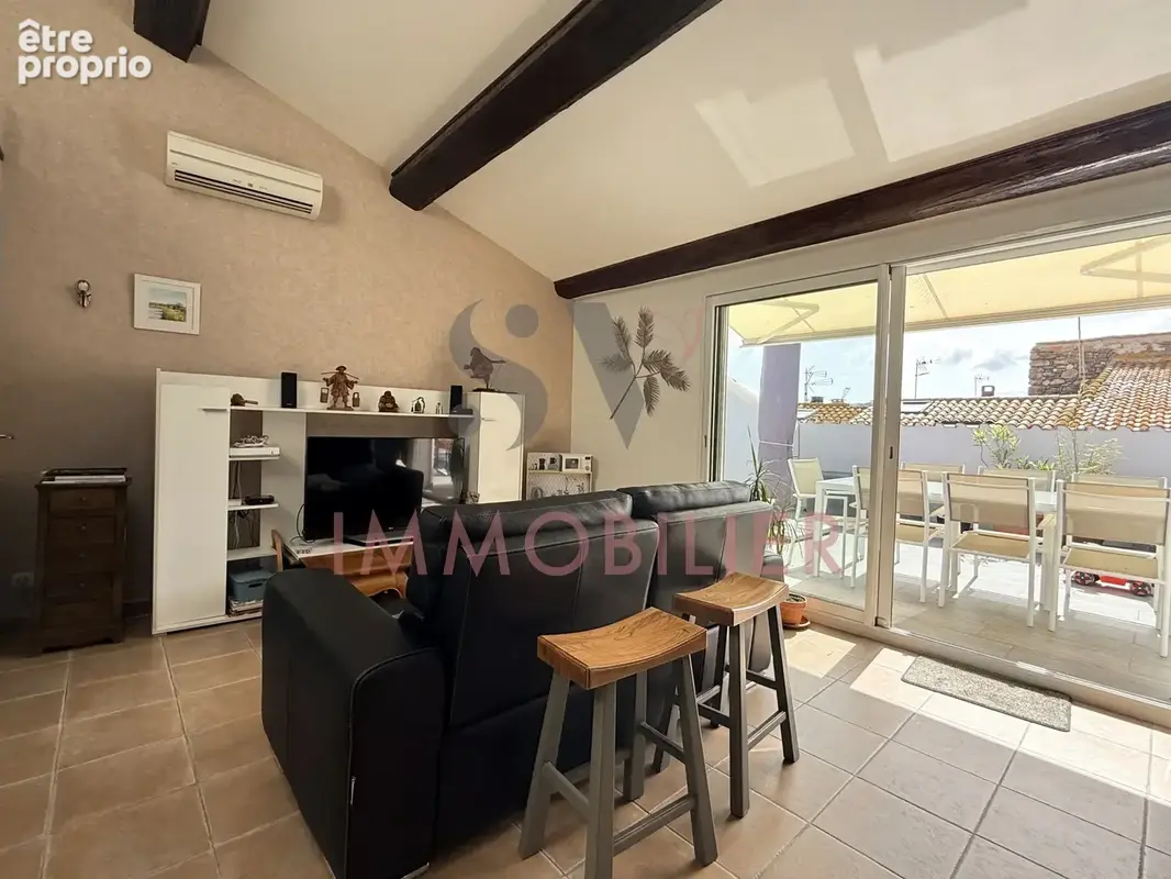 LESPIGNAN   Maison de village rénovée avec terrasse tropézienne - photo 13