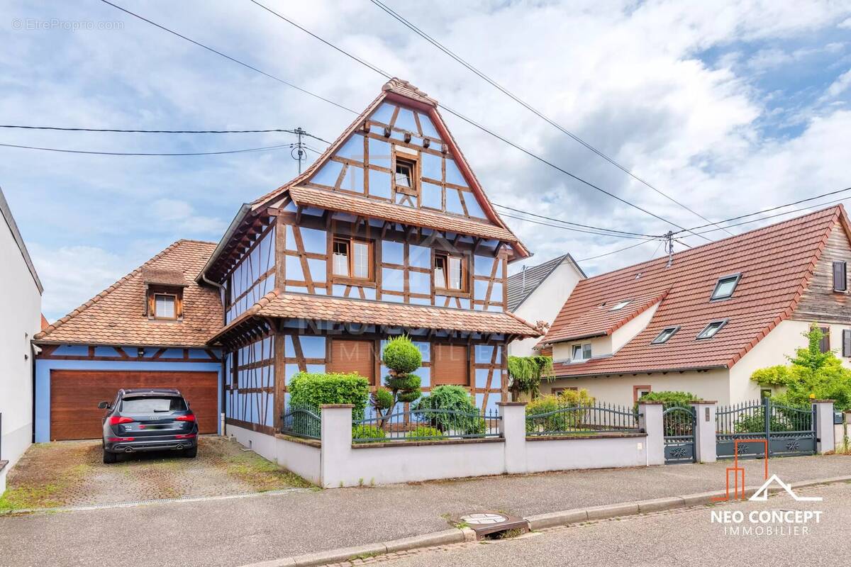 À vendre – maison de caractère avec piscine couverte – la wantzenau - photo 6
