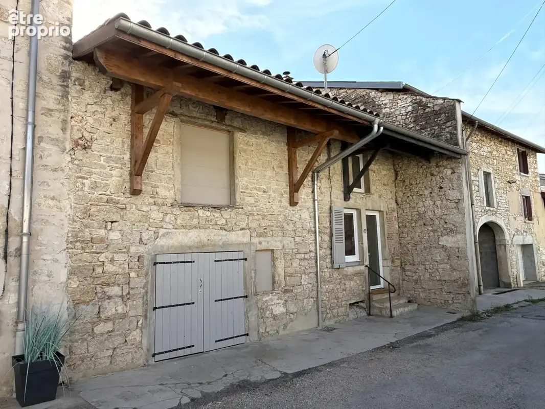 Maison de village en pierre rénovée   Terrasse et vue panoramique   PONCIN - photo 14